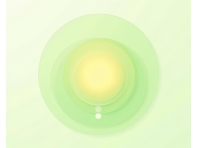 An elegant, abstract representation of enhanced focus, possibly concentric circles or a converging light beam, with minimalist design, symbolizing clarity and productivity.